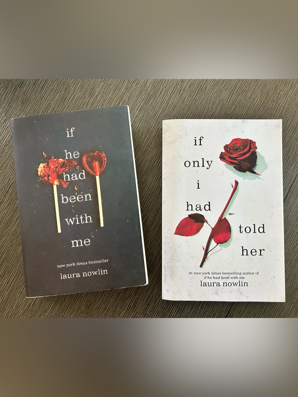 Laura Nowlin Books, Set of 2